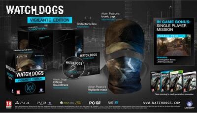 WATCH DOGS VIGILANTE EDITION - PS3 *PUBLIC EXCLUSIVE - PS3 GAME UBISOFT