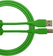 GEAR U95001GR ULTIMATE AUDIO CABLE USB 2.0 A-B GREEN STRAIGHT 1M UDG από το e-SHOP