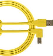 GEAR U95004YL ULTIMATE AUDIO CABLE USB 2.0 A-B YELLOW ANGLED 1M UDG από το e-SHOP