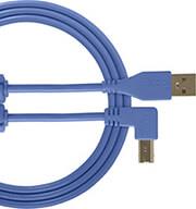 GEAR U95005LB ULTIMATE AUDIO CABLE USB 2.0 A-B LIGHT BLUE ANGLED 2M UDG από το e-SHOP