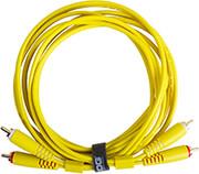 GEAR U97001YL ULTIMATE AUDIO CABLE SET RCA - RCA YELLOW STRAIGHT 1.5M UDG