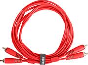 GEAR U97003RD ULTIMATE AUDIO CABLE SET RCA - RCA RED STRAIGHT 3M UDG από το e-SHOP