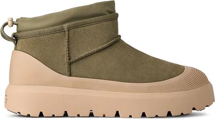 ΜΠΟΤΕΣ ΧΙΟΝΙΟΥ CL ULTRA MINI WEATHER HYBRID ΧΡΩΜΑ: ΠΡΑΣΙΝΟ, 1174196.BOMS UGG