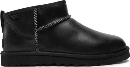 ΜΠΟΤΕΣ ΧΙΟΝΙΟΥ M CLASSIC ULTRA MINI LTHR REGEN 1158191 ΜΑΥΡΟ UGG