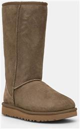 ΜΠΟΤΕΣ ΣΟΥΕΤ CLASSIC TALL II ΧΡΩΜΑ: ΠΡΑΣΙΝΟ, 1016224-ALP UGG