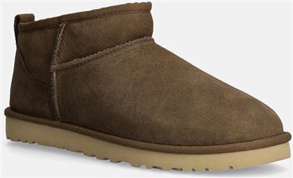 ΜΠΟΤΕΣ ΣΟΥΕΤ CLASSIC ULTRA MINI ΧΡΩΜΑ: ΚΑΦΕ, 1137391-HCK UGG