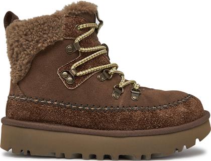 ΜΠΟΤΕΣ ΧΙΟΝΙΟΥ W CLASSIC ALPINE LACE UP 1158271 ΚΑΦΕ UGG