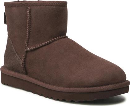 ΜΠΟΤΕΣ ΧΙΟΝΙΟΥ W CLASSIC MINI II 1016222 ΚΑΦΕ UGG από το EPAPOUTSIA