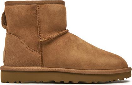 ΜΠΟΤΕΣ ΧΙΟΝΙΟΥ W CLASSIC MINI II 1016222 ΚΑΦΕ UGG