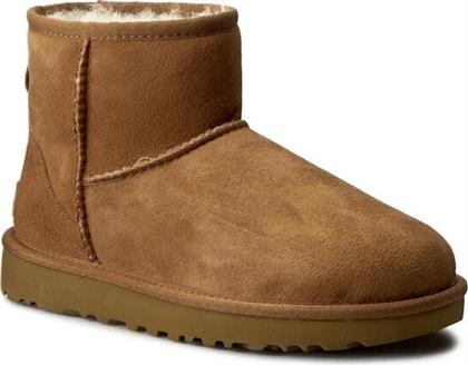 ΜΠΟΤΕΣ ΧΙΟΝΙΟΥ W CLASSIC MINI II 1016222 ΚΑΦΕ UGG