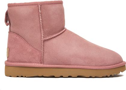 ΜΠΟΤΕΣ ΧΙΟΝΙΟΥ W CLASSIC MINI II 1016222 ΡΟΖ UGG