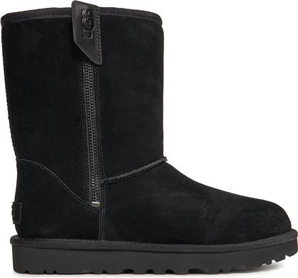ΜΠΟΤΕΣ ΧΙΟΝΙΟΥ W CLASSIC SHORT BAILEY ZIP 1144043 ΜΑΥΡΟ UGG