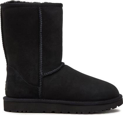 ΜΠΟΤΕΣ ΧΙΟΝΙΟΥ W CLASSIC SHORT II 1016223 ΜΑΥΡΟ UGG