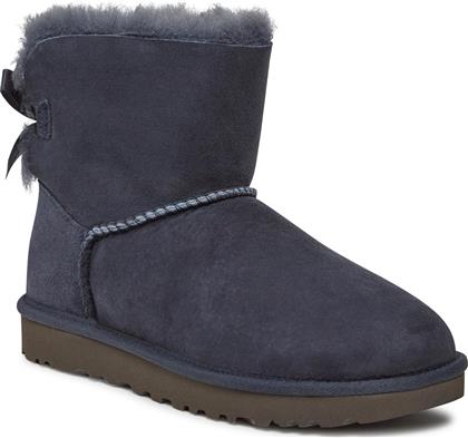 ΜΠΟΤΕΣ ΧΙΟΝΙΟΥ W MINI BAILEY BOW II 1016501 ΣΚΟΥΡΟ ΜΠΛΕ UGG