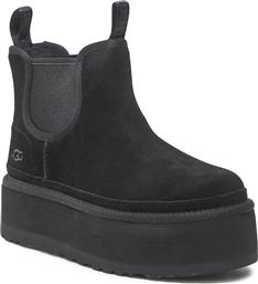 ΜΠΟΤΕΣ ΧΙΟΝΙΟΥ W NEUMEL PLATFORM CHELSEA 1134526 ΜΑΥΡΟ UGG