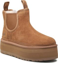 ΜΠΟΤΕΣ ΧΙΟΝΙΟΥ W NEUMEL PLATFORM CHELSEA 1134526 ΚΑΦΕ UGG