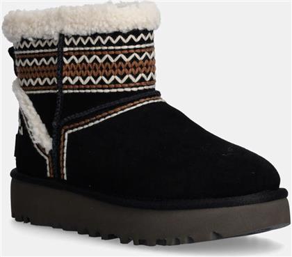 ΜΠΟΤΕΣ ΣΟΥΕΤ CLASSIC MINI ATHERSON ΧΡΩΜΑ: ΜΑΥΡΟ, 1158281-BLK UGG