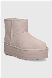 ΜΠΟΤΕΣ ΣΟΥΕΤ CLASSIC MINI PLATFORM ΧΡΩΜΑ: ΜΟΒ, 1134991-PSK UGG