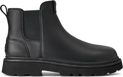 ΔΕΡΜΑΤΙΝΕΣ ΜΠΟΤΕΣ ΤΣΕΛΣΙ CHELSEA LUG LEATHER ΧΡΩΜΑ: ΜΑΥΡΟ, 1172990.BLK UGG