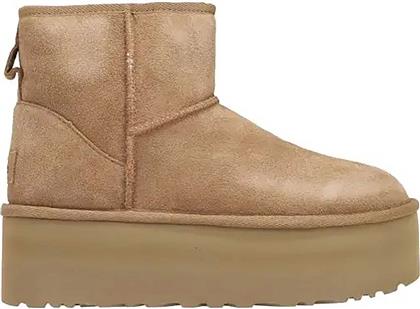 ΓΥΝΑΙΚΕΙΑ SUEDE ΜΠΟΤΑΚΙΑ ''CLASSIC MINI PLATFORM'' - 1134991 ΚΑΜΗΛΟ UGG από το NOTOS