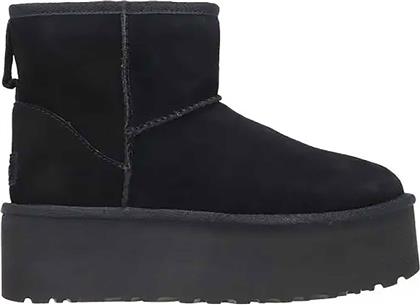 ΓΥΝΑΙΚΕΙΑ SUEDE ΜΠΟΤΑΚΙΑ ''CLASSIC MINI PLATFORM'' - 1134991 ΜΑΥΡΟ UGG