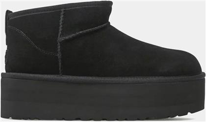 ΓΥΝΑΙΚΕΙΑ SUEDE ΜΠΟΤΑΚΙΑ ΜΕ ΕΝΙΣΧΥΜΕΝΗ ΣΟΛΑ - 1135092 ΜΑΥΡΟ UGG