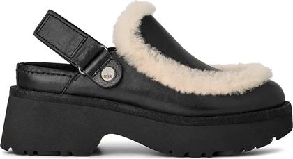 ΠΑΝΤΟΦΛΕΣ ESMEE LEATHER CLOG ΧΡΩΜΑ: ΜΑΥΡΟ, 1171507.BLK UGG