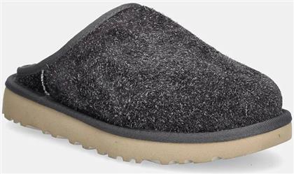 ΠΑΝΤΟΦΛΕΣ ΣΟΥΕΤ CLASSIC SLIP-ON SHAGGY SUEDE ΧΡΩΜΑ: ΓΚΡΙ, 1153104-DGRY UGG