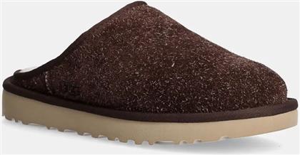 ΠΑΝΤΟΦΛΕΣ ΣΟΥΕΤ CLASSIC SLIP-ON SHAGGY SUEDE ΧΡΩΜΑ: ΚΑΦΕ, 1153104-BCDR UGG