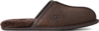 ΠΑΝΤΟΦΛΕΣ ΣΟΥΕΤ SCUFF LEATHER DISTRESSED ΧΡΩΜΑ: ΚΑΦΕ, 1171294.DDC UGG