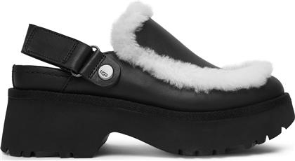 ΠΑΝΤΟΦΛΕΣ W ESMEE LEATHER CLOG 1171507 ΜΑΥΡΟ UGG
