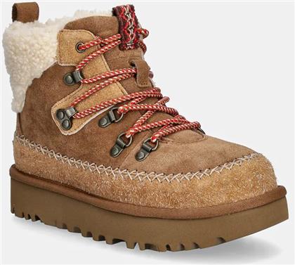 ΣΟΥΕΤ ΠΑΠΟΥΤΣΙΑ CLASSIC ALPINE LACE UP ΧΡΩΜΑ: ΚΑΦΕ, 1158271-CHE UGG