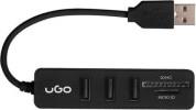 UHU-1551 MAIPO HU200 3-PORT HUB USB 2.0 + CARD READER SD/MICRO SD UGO από το e-SHOP
