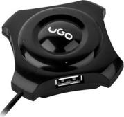 UHU-1689 MAIPO HU50 4-PORTS USB 2.0 HUB BLACK UGO