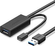 CABLE USB 3.0 M/F 5M & POWER PORT US175 20826 UGREEN από το e-SHOP