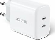 CHARGER CD243 40W DUAL PD WHITE 10343 UGREEN