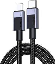 CHARGING CABLE 100W L512 TYPE-C/TYPE-C BLACK 3M 45065 UGREEN