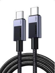 CHARGING CABLE 240W L513 TYPE-C/TYPE-C SPACE GRAY 1M 45067 UGREEN