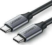CHARGING CABLE US161 TYPE-C/TYPE-C GRAY 1.5M 50751 3A UGREEN από το e-SHOP