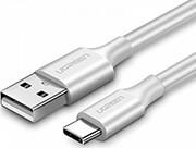 CHARGING CABLE US287 TYPE-C WHITE 1M 60121 3A UGREEN από το e-SHOP