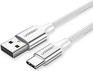 CHARGING CABLE US288 TYPE-C SILVER 1M 60131 3A UGREEN