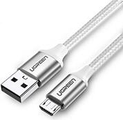 CHARGING CABLE US290 MICRO USB SILVER 1M 60151 2A UGREEN