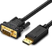 DP DISPLAYPORT TO VGA CONVERTER/CABLE DP105 1.5M 10247 UGREEN από το e-SHOP