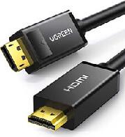 DP TO HDMI 1M DP101 BLACK 10238 UGREEN από το e-SHOP