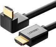 HDMI CABLE ANGLED 4K 2M BLACK UGREEN