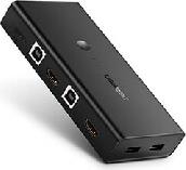 KVM SWITCH 2 PORT USB/HDMI CM200 50744 UGREEN