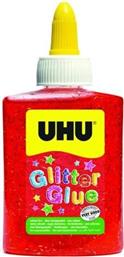 GLITTER GLUE RED BOTTLE 90GR (49921) UHU