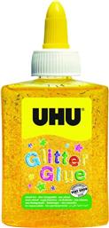 GLITTER GLUE YELLOW BOTTLE 90GR (49971) UHU