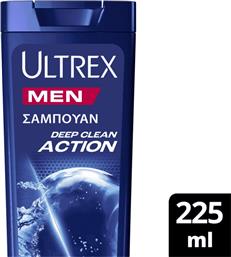 ΣΑΜΠΟΥΑΝ DEEP CLEAN ACTION 225ML ULTREX