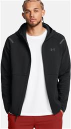 ΑΝΔΡΙΚΗ ΖΑΚΕΤΑ ΦΟΥΤΕΡ FITTED ''UNSTOPPABLE FLEECE'' - 1389352 ΜΑΥΡΟ UNDER ARMOUR